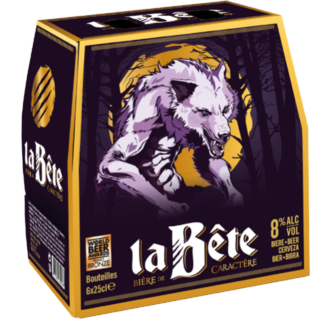 Bière La Bête pack 6x25cl