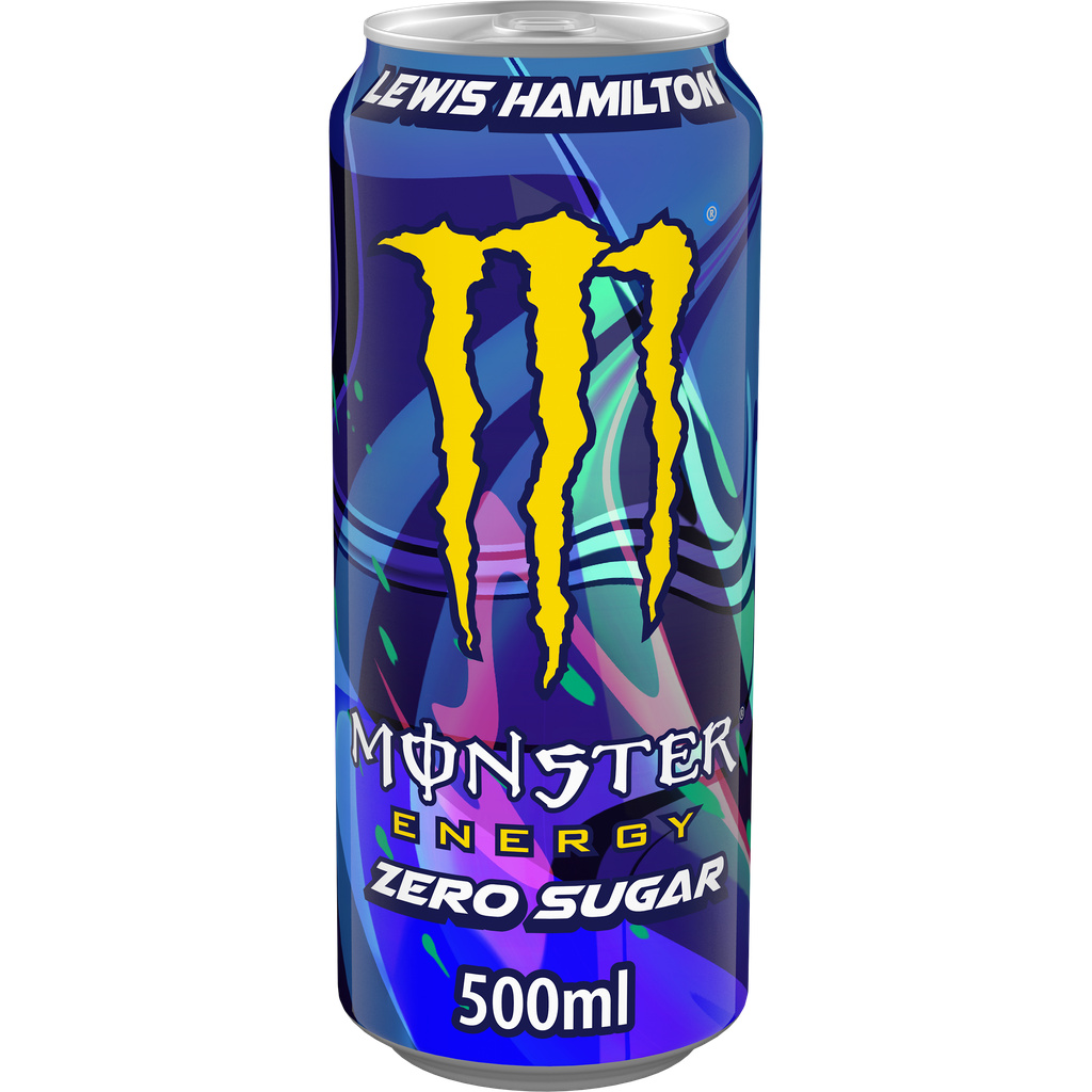 Monster Energy Lewis Hamilton Zero Sugar Energy Drink 500ml