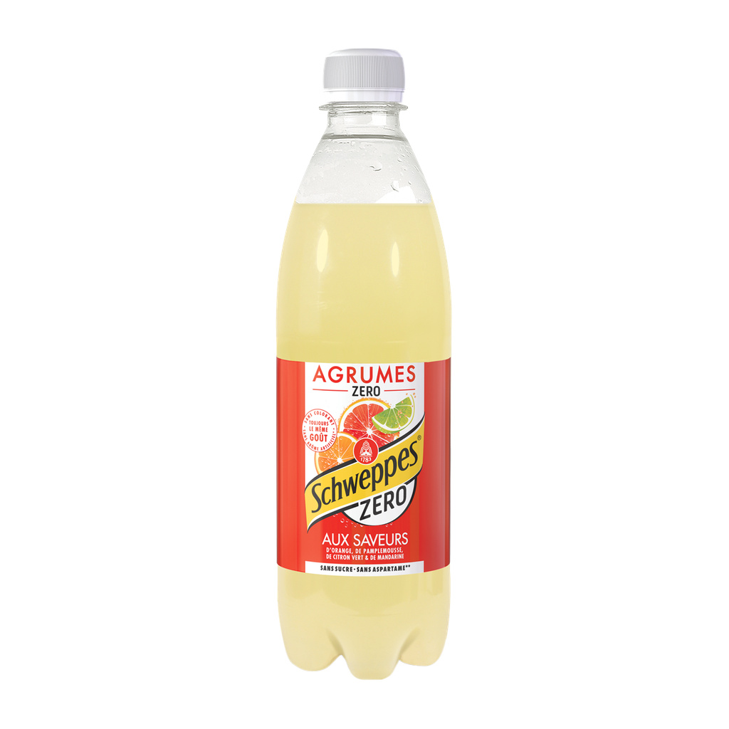 SCHWEPPES ZERO CITRUS PET 50CL