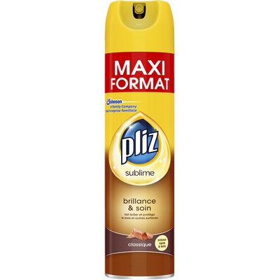 PLIZ® - Soin Expert Bois - Brillance & Soin - Aérosol - Classique