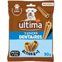 ULTIMA Sticks Dentaires pour Petit Chien 1 semaine - 90 g