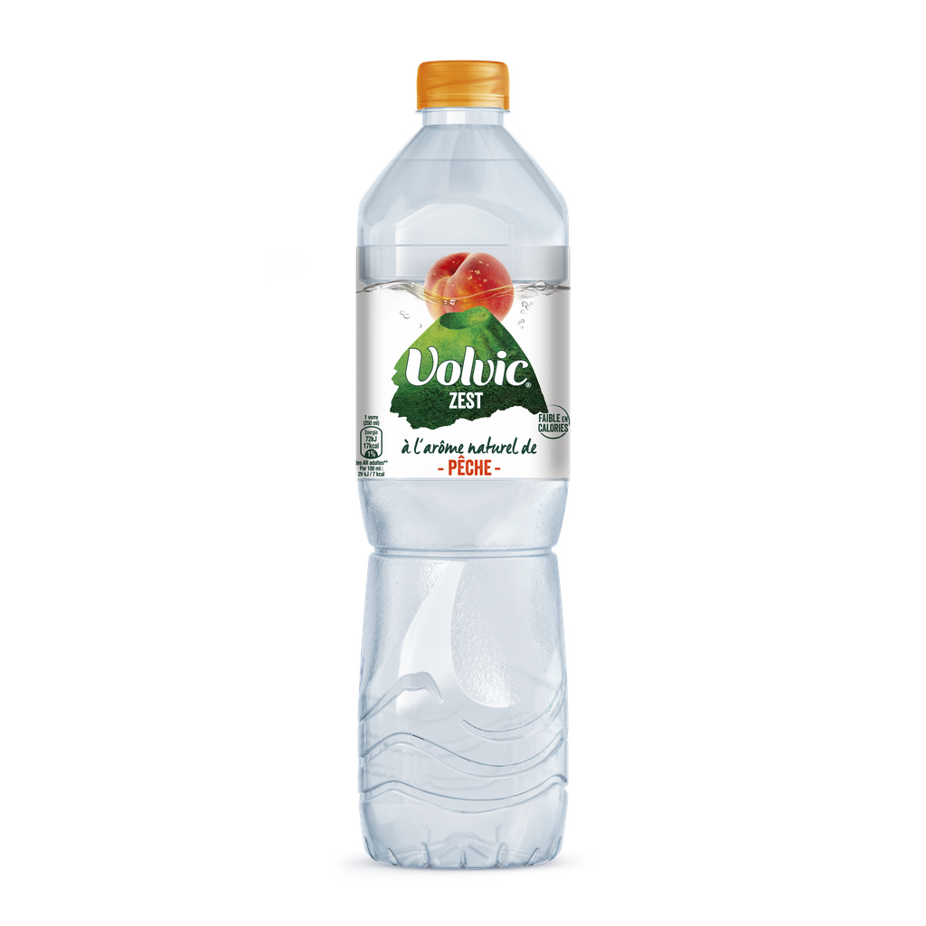 VOLVIC ZEST Saveur PECHE 1L50