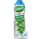 Boisson concentrée à diluer Menthe Verte zéro sucres TEISSEIRE bidon 60cl
