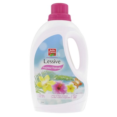 Tropical Laundry Detergent 27 Washes Belle France 1.25L
