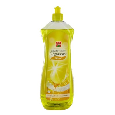 750ML Belle France Liquide Vaisselle Degraissant citron