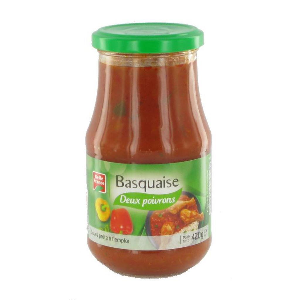 SAUCE BASQUAISE BF BOCAL VERRE 420 G