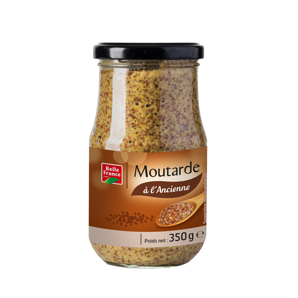 Old-Fashioned Mustard Belle France Jar 350g