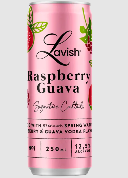 250ML RASPBERRY GUAVA LAVISH