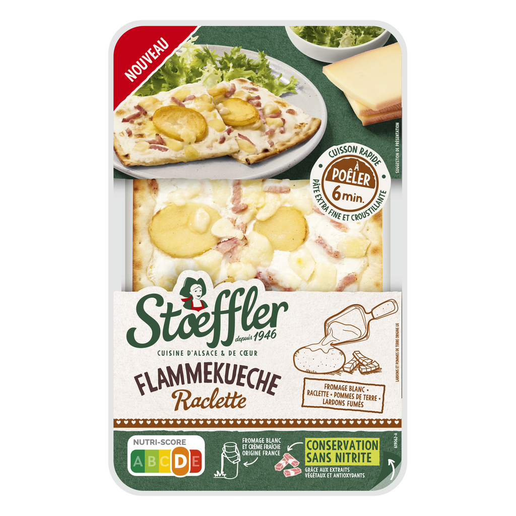 Flammekueche Hiver Raclette 190g