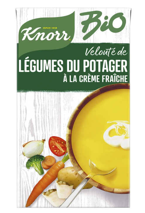 Knorr Organic Creamy Garden Vegetable Soup 1 L