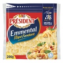 PRESIDENT Grated Emmental Fondant 200g