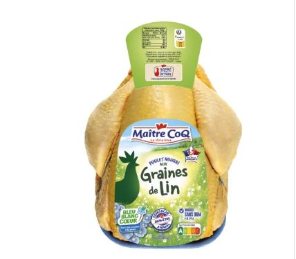 1.4KG POULET JAUNE BBC   MAITRE COQ