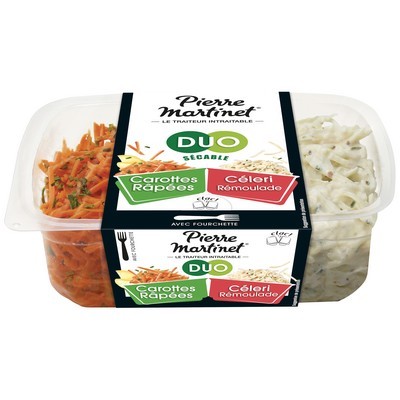 MARTINET - Duo Carottes/Céleri rémoulade moutarde à l'ancienne 250g
