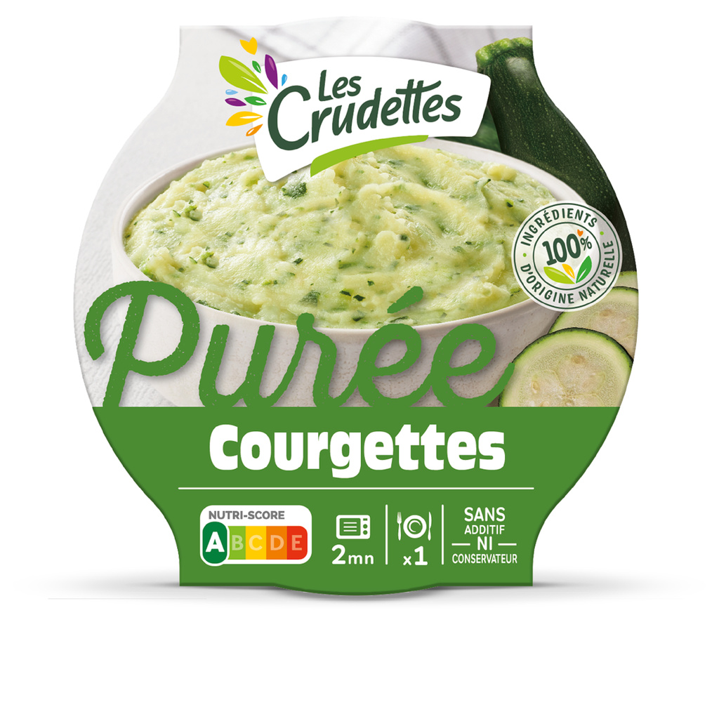 PURÉE COURGETTES 200G
