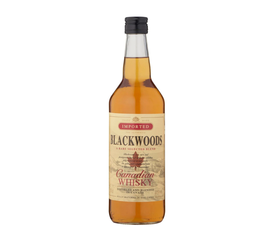 70CL CANADIAN WHISKY BLACKWOODS