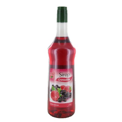 Sirop de Grenadine BF Bouteille PET 1L