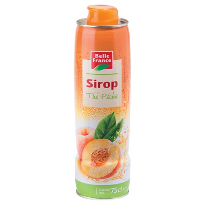 Belle France Peach Tea Syrup 75cl