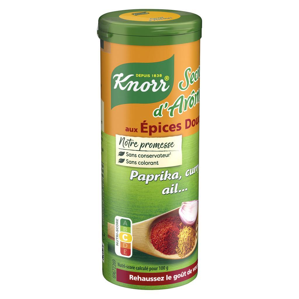 Knorr Secret d'Arômes Mild Spice Powder Seasoning UEFA EURO 2024 Tube 60g