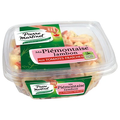 MARTINET - Piémontaise jambon aux tomates fraîches 300g