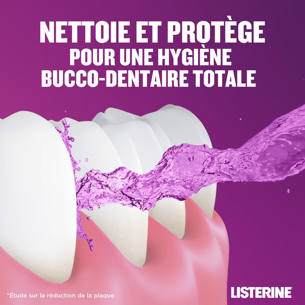 Bain de Bouche Listerine Total Care 10 en 1 Menthe 500ml