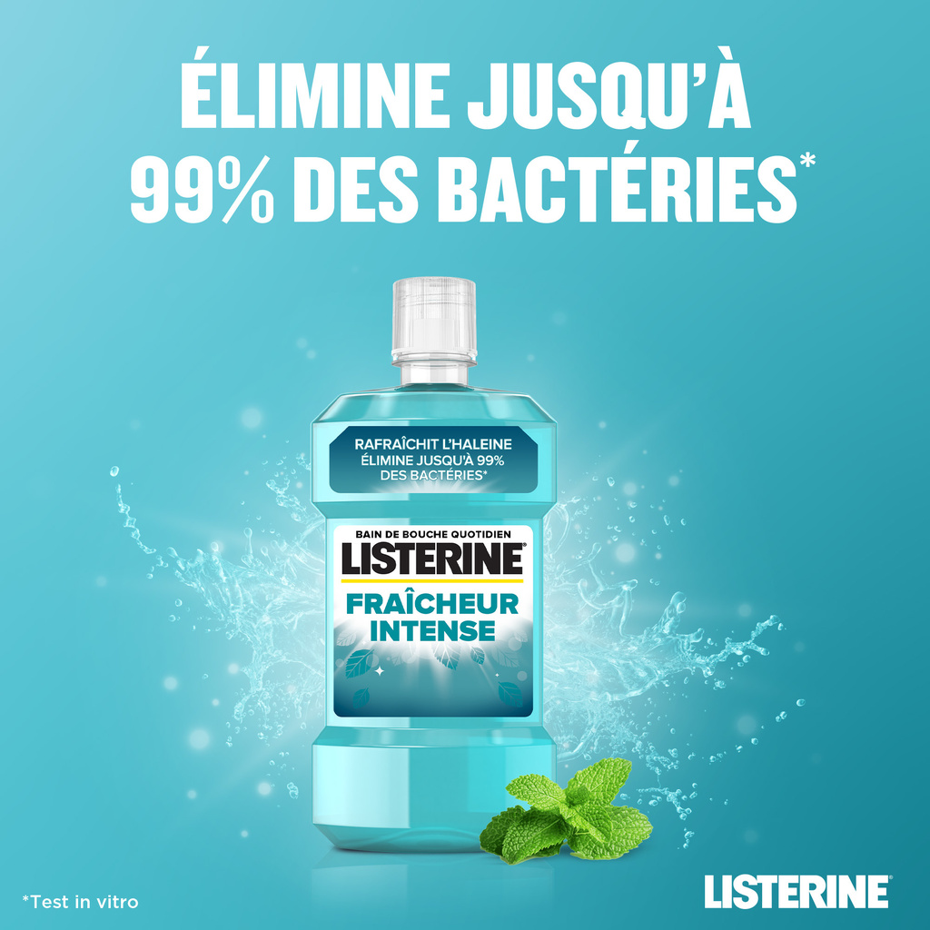 Bain de Bouche Listerine Haleine Fraiche 500ml