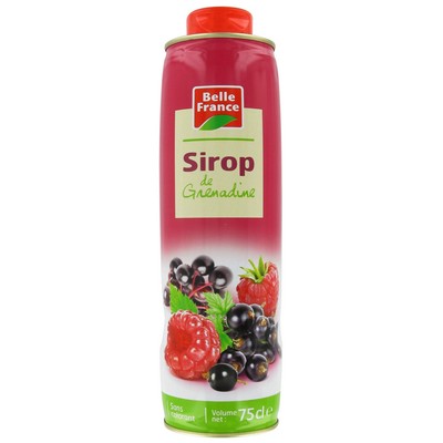 Belle France Grenadine Syrup 75cl