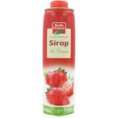 BF Strawberry Syrup 75cl Jug