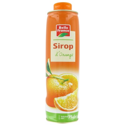 SIROP D ORANGE BF BIDON 75 CL