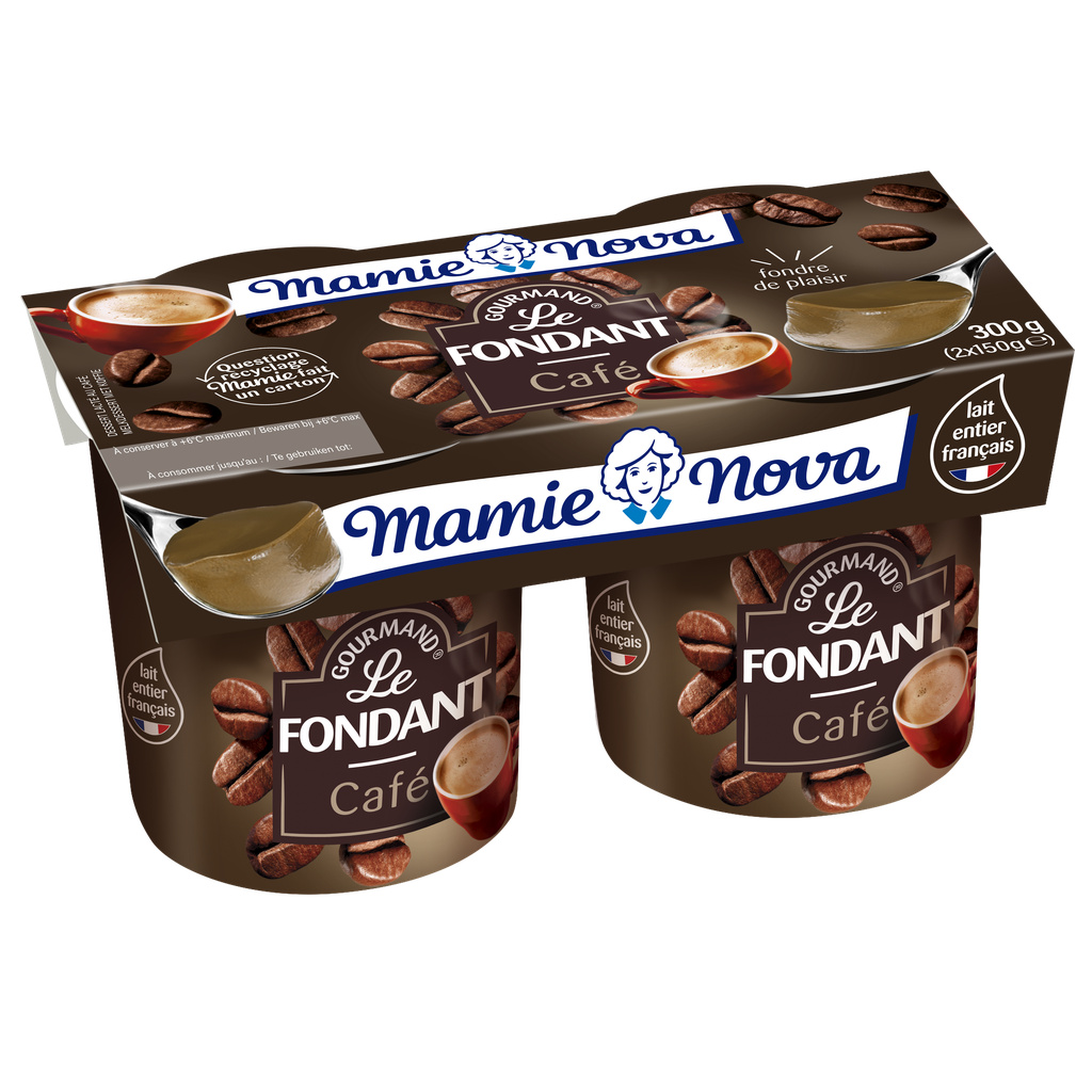 Mamie Nova Gourmet Coffee Fondant 2x150g
