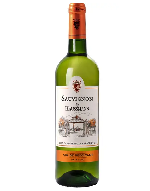 75CL VIN BLANC SAUVIGNON BY HAUSSMANN