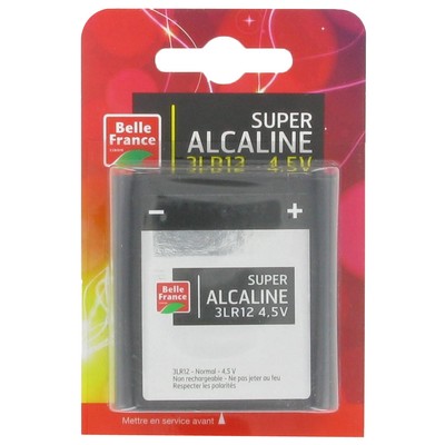 BELLE France SUPER ALCALINE 3LR12x1