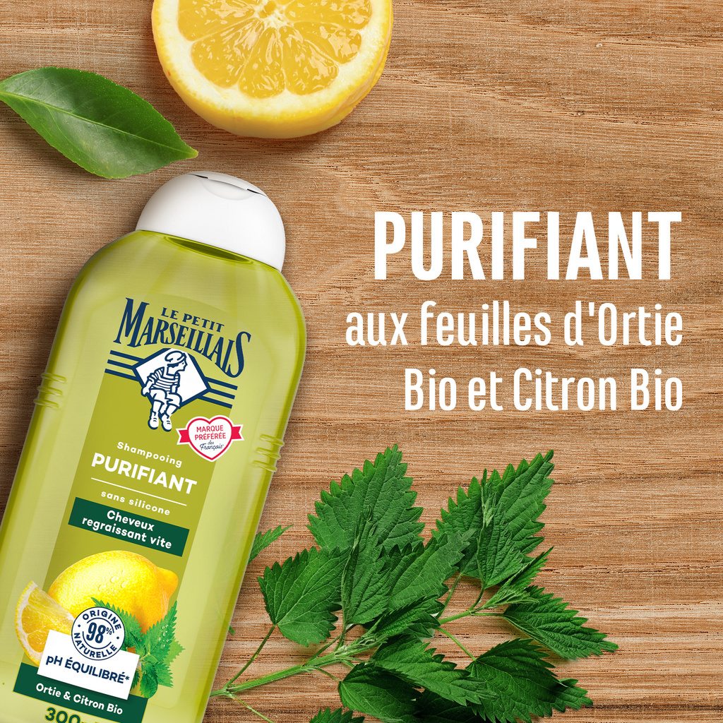 Le Petit Marseillais Purifying Shampoo 300ml