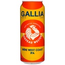 Gallia Nouveau Western - Bière West Coast IPA non filtrée 6° Canette 50cl