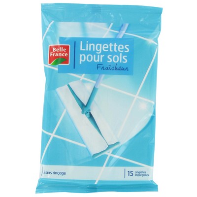Lingettes pour sols