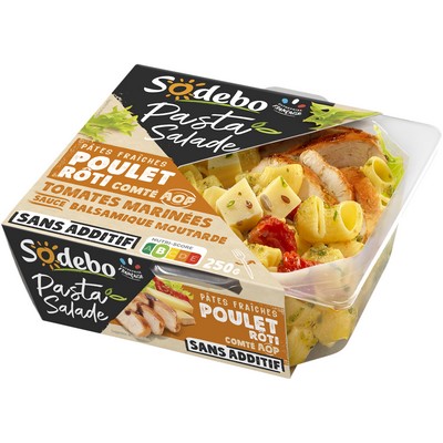 SODEBO PASTA SALADE 250G POULET COMTE