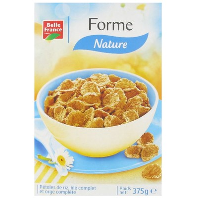 WHOLE WHEAT RICE FLAKES 375G BF