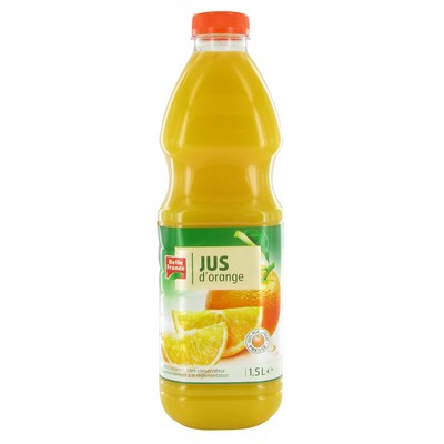 PUR JUS D ORANGE 100 % BF BOUTEILLE PET 1.5 L