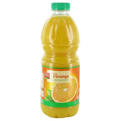 ABC Orange Juice Belle France PET Bottle 1L