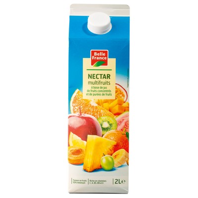 ABC Multifruit Nectar Belle France Carton 2L