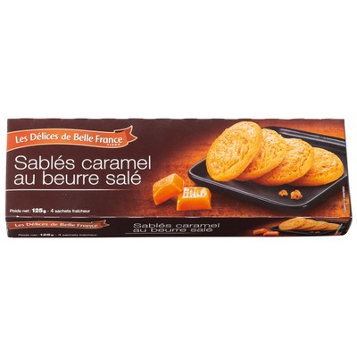 SHORTBREAD SALTY CARAMEL 125G DBF