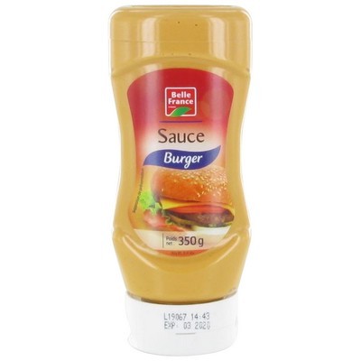 SAUCE BURGER BF FLACON SOUPLE 350 G