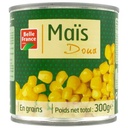 Sweet Corn Kernels Belle France Can 300g