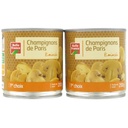 CHAMPIGNON DE PARIS EMINCE BF BOITE 2 X 1/4 390 G