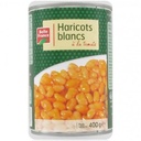 White Beans in Tomato Sauce Belle France Can 400g