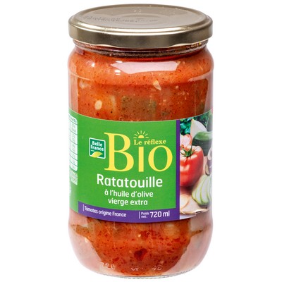 RATATOUILLE A L HUILE D OLIVE BIO BF BOCAL 650 G