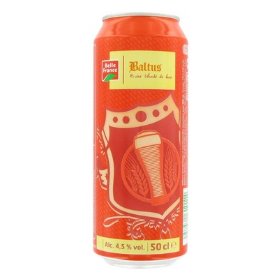 Baltus Deluxe Blonde Beer 4.5% BF Can 50cl