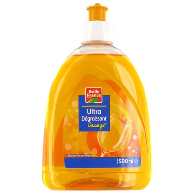 Ultra Grapefruit Dishwashing Liquid Belle France 500ml