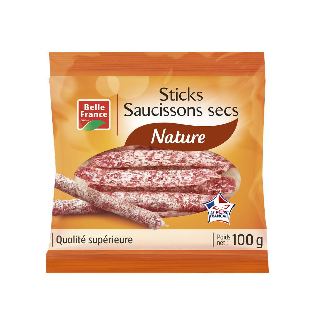 Belle France Stick Saucisson Sec VPF 100g