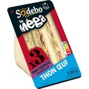 SODEBO SANDWICH MEGA CLUB 230G THON OEUF