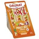 XXL Roast Chicken & Crudités Sandwich Daunat 230g
